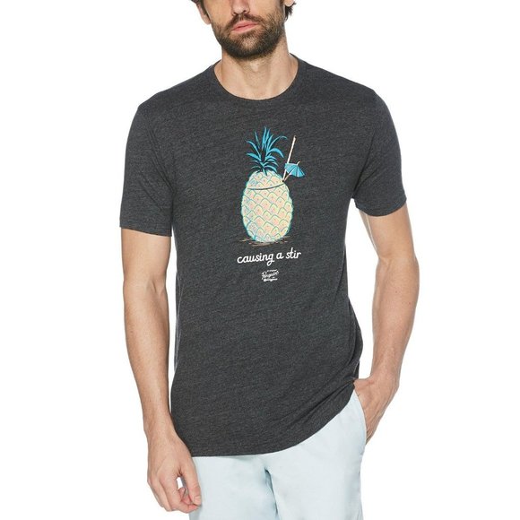NEW Original Penguin Pineapple Graphic T-Shirt